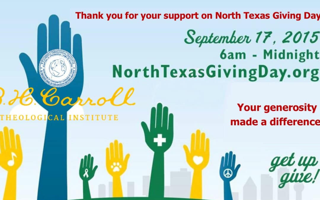 North Texas Giving Day 2015 Was a Success!