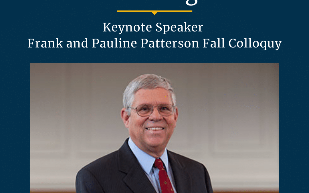 Ben Witherington III Keynote Speaker at B. H. Carroll Theological Institute’s Fall Colloquy