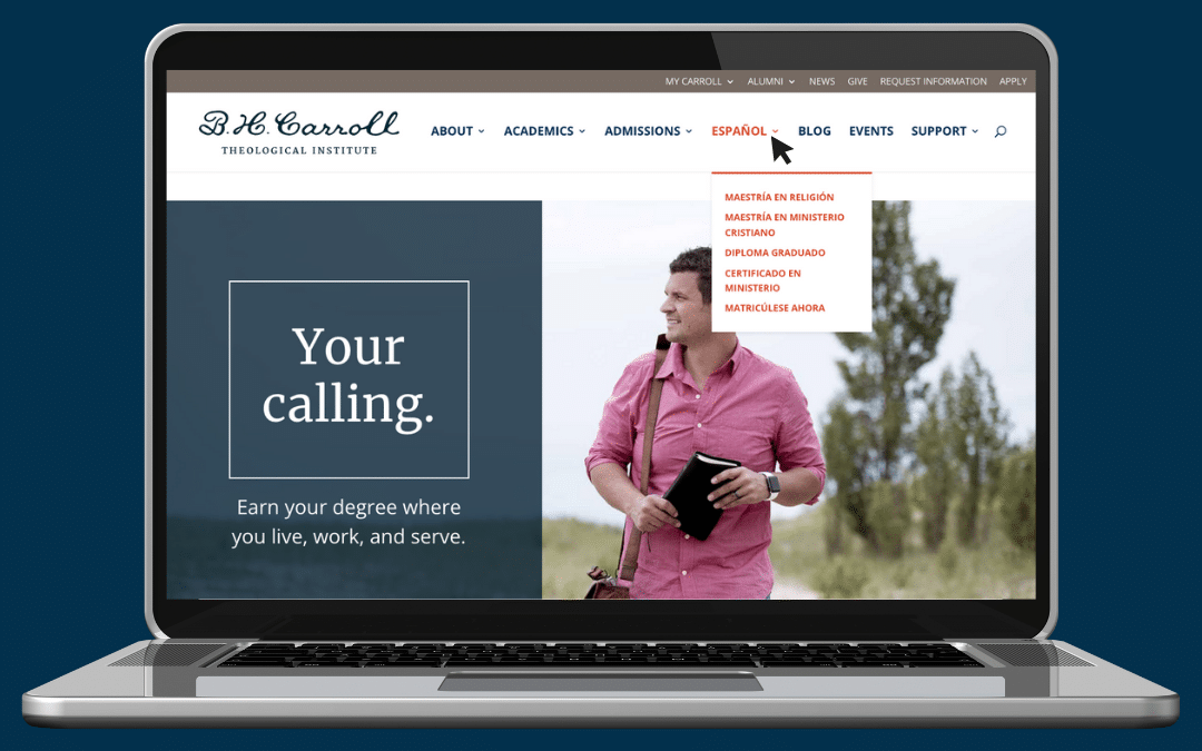 B.H. Carroll adds Spanish language component to website