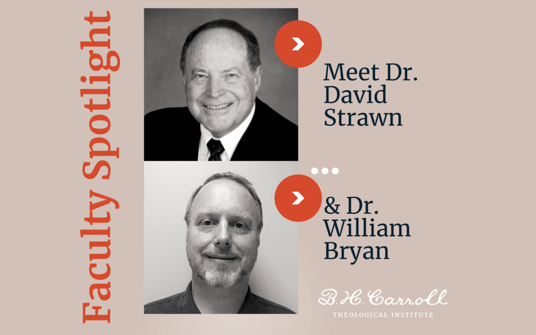 Meet Our DMin Faculty – Drs. David Strawn & William Bryan